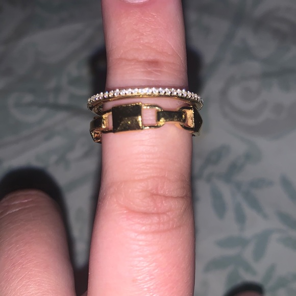 Michael Kors Gold Tone Sterling silver ring - Picture 3 of 4